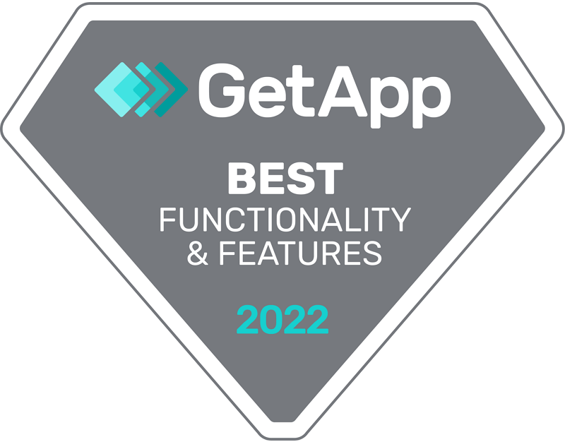GetApp Best Featurs and Functionality 2022